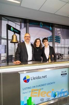 在西班牙科技公司Lleida.net与两家中国电信运营商 -- 中国移动和中国电信签署两份协议之后，约十亿中国客户将能进入Lleida.net的互连网络。