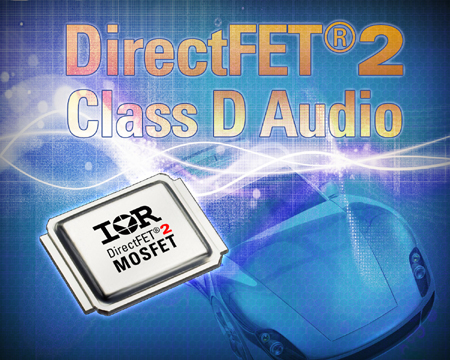 IR推出優(yōu)化汽車的DirectFET 2功率MOSFET