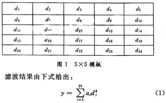 基于中值的圖像椒鹽噪聲的非迭代濾除