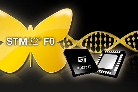 意法發(fā)布32美分STM32超值微控制器