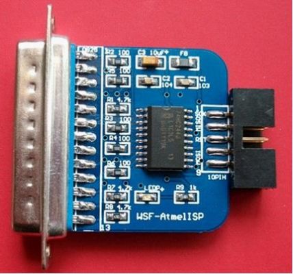 設(shè)計方案：簡單DIY Atmel單片機并口下載線