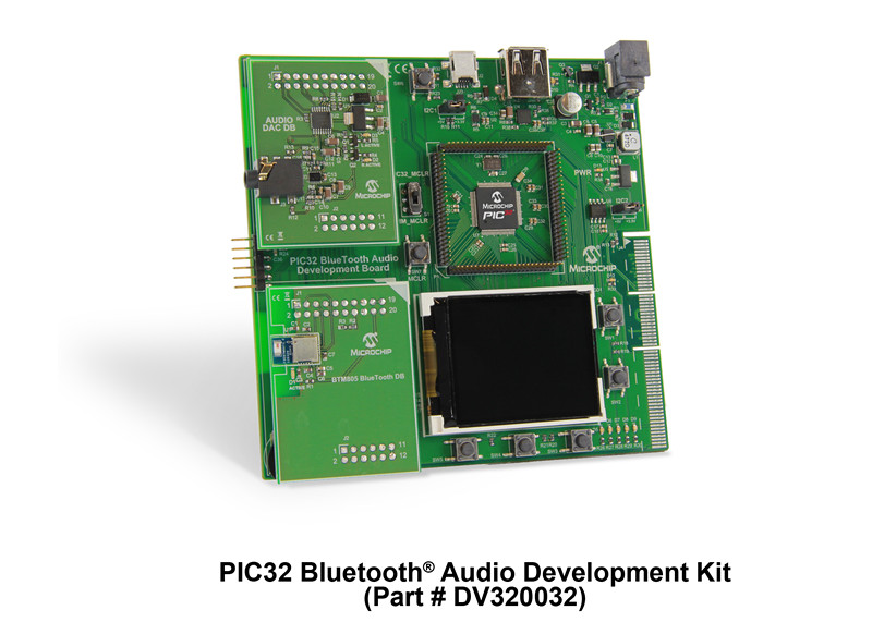 Microchip推PIC32 Bluetooth?音頻工具包