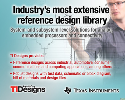 TI德州儀器 Designs幫助客戶簡(jiǎn)化系統(tǒng)設(shè)計(jì)