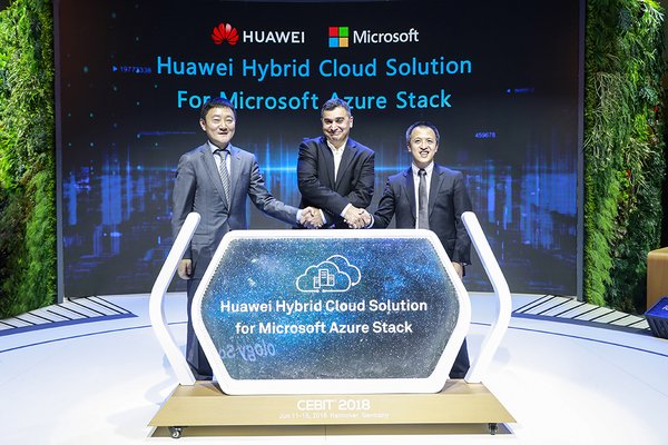 華為發(fā)布基于微軟Azure Stack的混合云解決方案