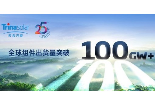 天合光能成立25周年，出貨量超100GW，創建美好零碳新世界