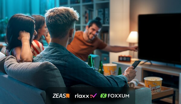 ZEASN宣布收购Foxxum和rlaxx TV，打造领先的独立CTV操作系统和AVOD/FAST产品