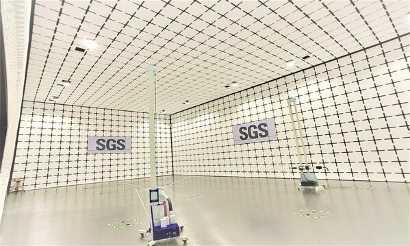 SGS苏州10米法半电波暗室投入运营