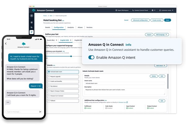 Amazon Connect运用生成式AI提升端到端客户体验