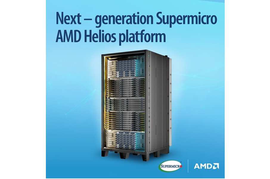 Supermicro借助AMD Helios平台巩固机架级AI领先地位，助力客户加快部署、提升运营效率