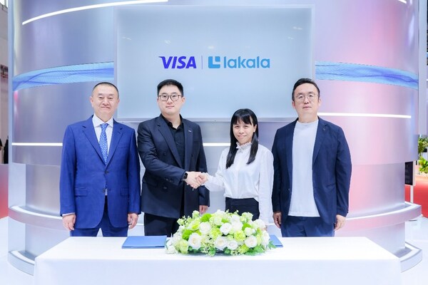 Visa与拉卡拉签署战略合作备忘录 共筑跨境B2B支付数字化新通路
