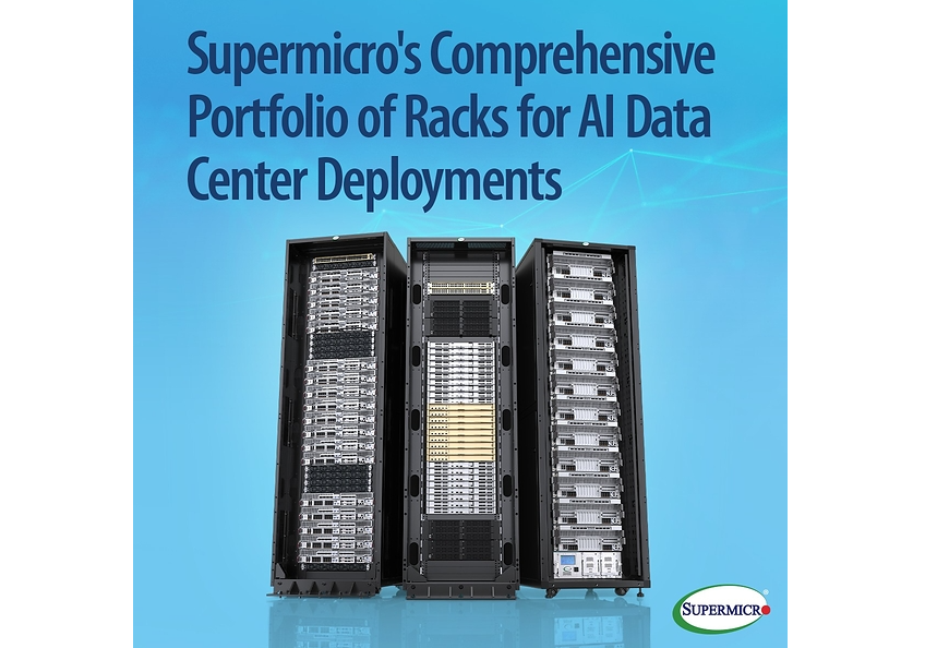 Supermicro 扩展 DCBBS 产品线，推出精密工程 AI 机架系列，加速部署并缩短上线时间