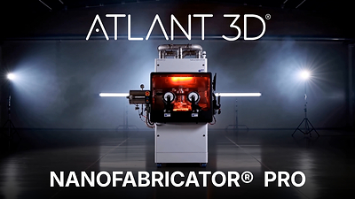 ATLANT 3D 推出 NANOFABRICATOR PRO：全球首个且唯一面向 AI 驱动材料发现的物理平台